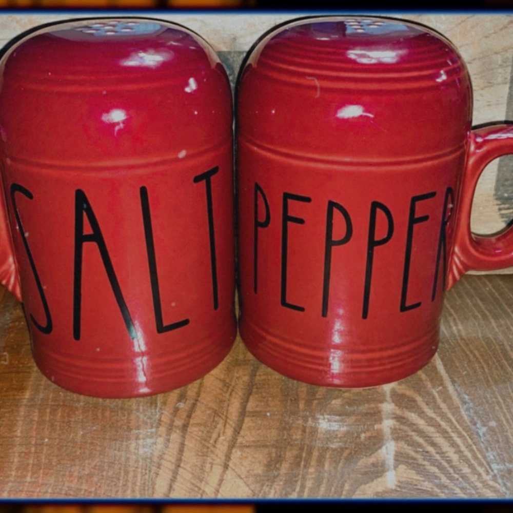 Rae Dunn Salt and Pepper Shakers